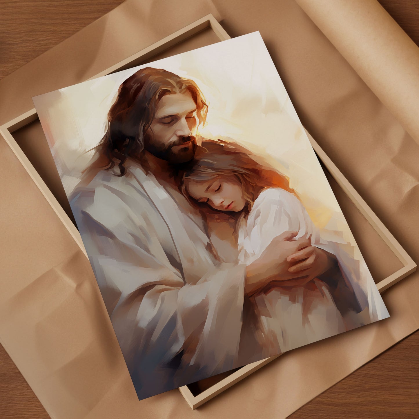 Jesus with Little Girl