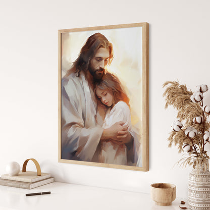Jesus with Little Girl