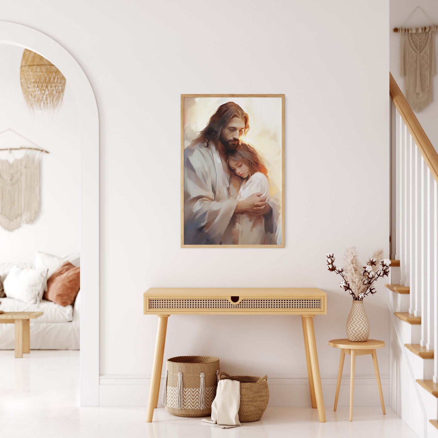 Jesus with Little Girl