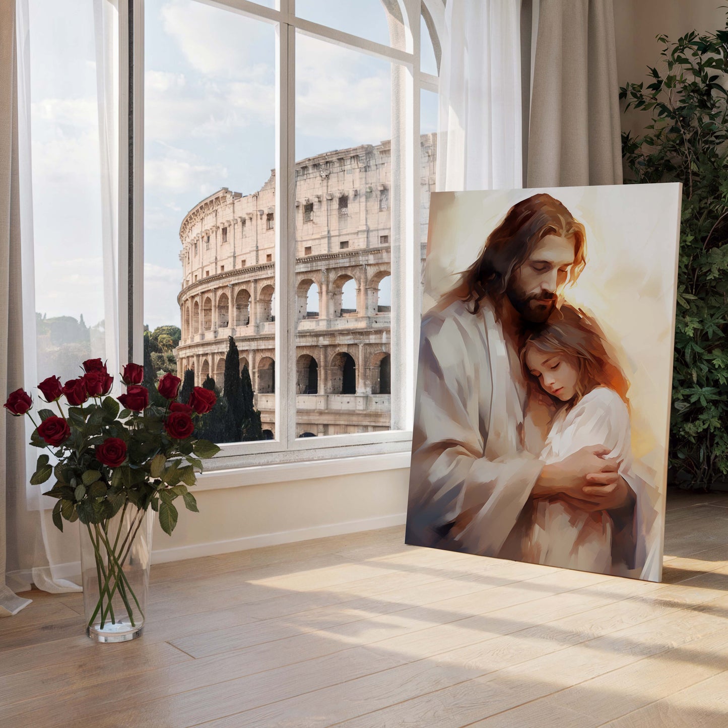 Jesus with Little Girl