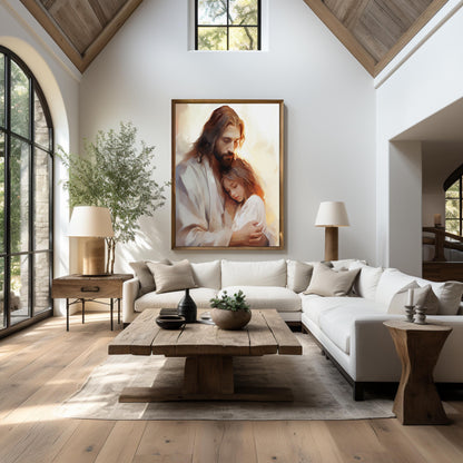 Jesus with Little Girl