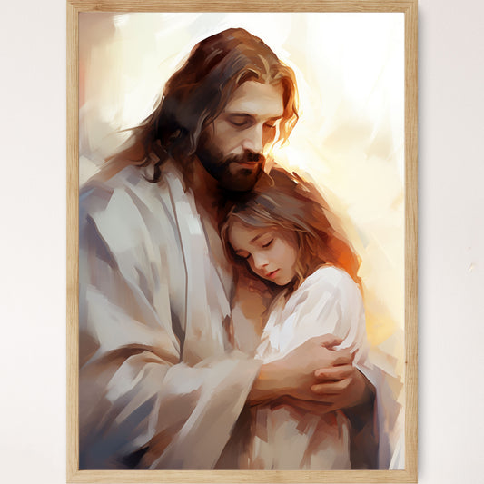 Jesus with Little Girl